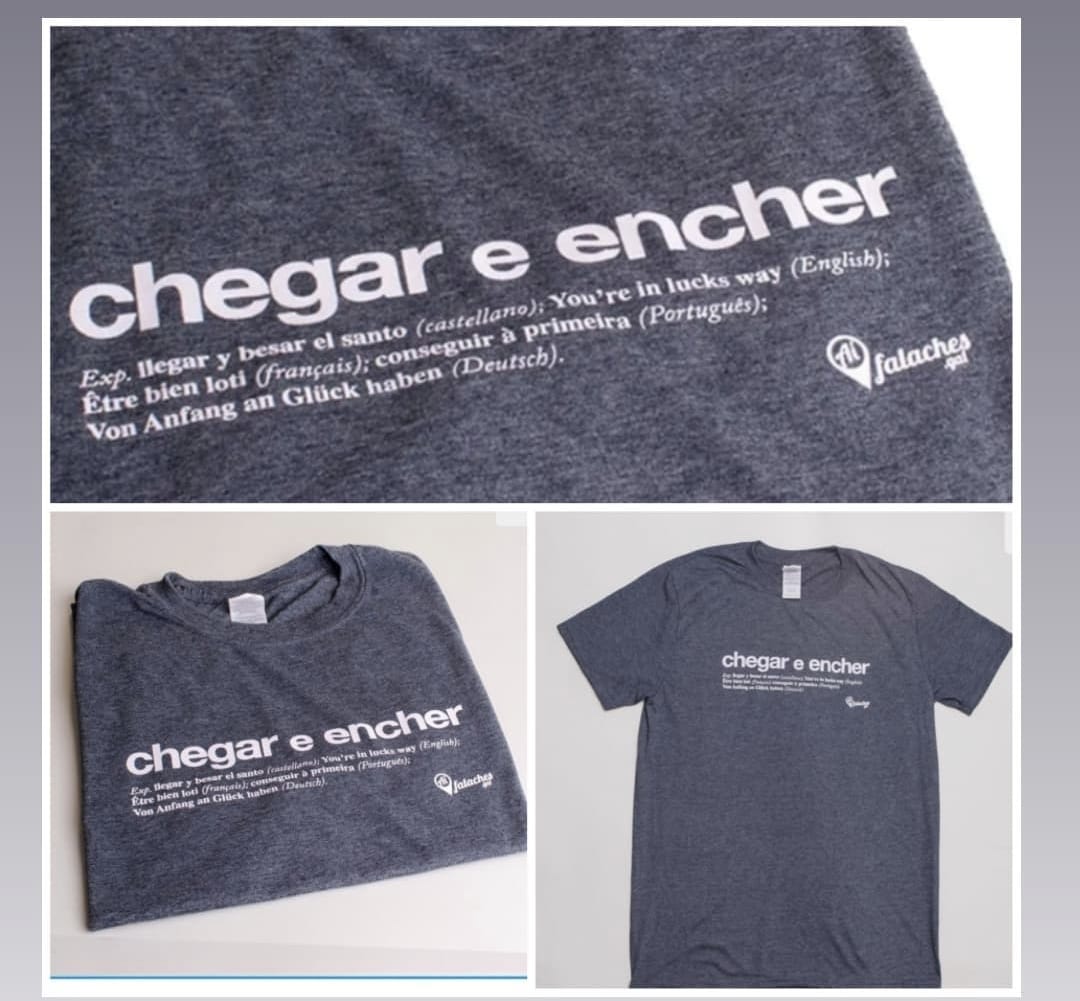 Camiseta Chegar Encher 0001